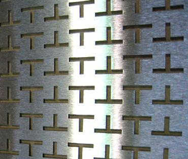 Custom perforated plate