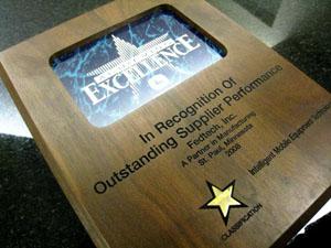 John Deere "Achieving Excellence" Plaque