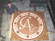 Custom waterjet signage by Fedtech