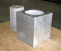 Waterjet Cut Aluminum 9.25"