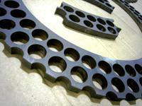 Abrasive waterjet cut parts