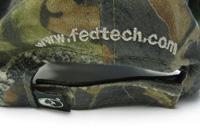 Back of camo hat